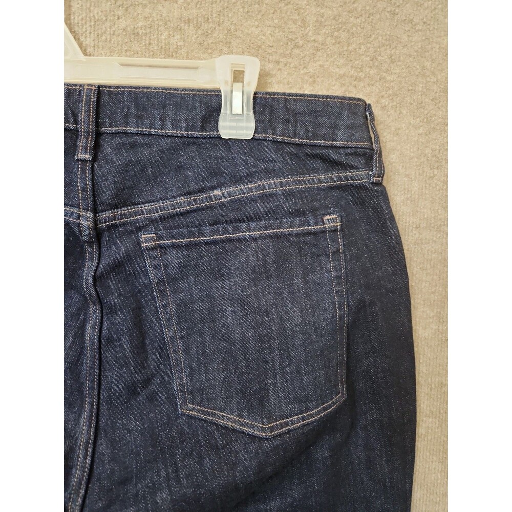 Old Navy Mid Rise Bootcut Jeans Womens 18 Tall Blue Dark Wash NEW - Picture 5 of 8